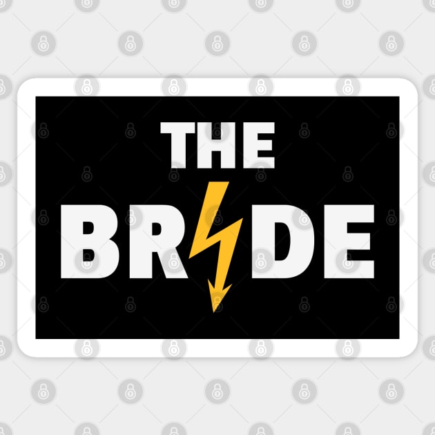 The Bride Flash (Hen Night / Bachelorette Party / 2C / NEG) Sticker by MrFaulbaum